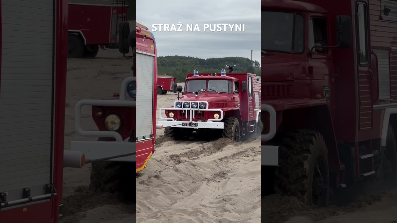 Szkolenie straży w terenie #strażpożarna #4x4 #offroad #osp #polska #psp #fireman #fire #car #truck