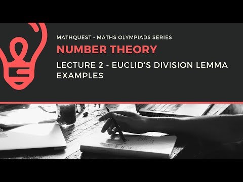 Number Theory : Euclid's Division Lemma Example 2