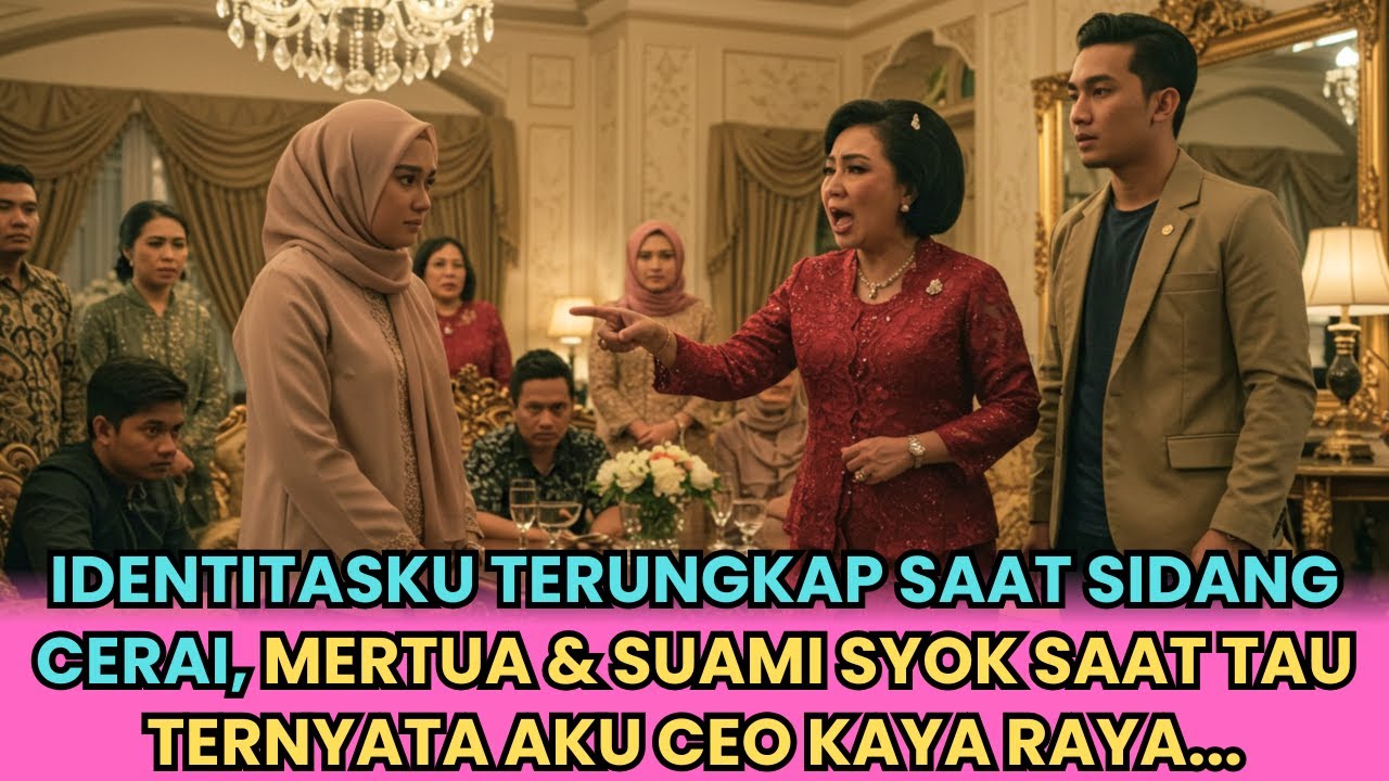 KUBONGKAR IDENTITASKU SAAT SIDANG CERAI, MERTUA DAN SUAMIKU MENYESAL SAAT TAU SIAPA AKU SEBENARNYA..