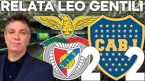 BENFICA 2 BOCA 2 - Relato de Leo Gentili