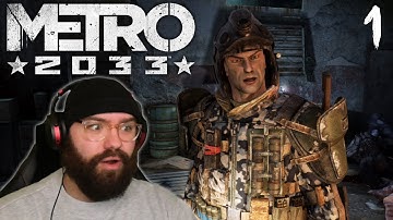 Post Apocalyptic Nightmares - My First Time Playing Metro 2033! | Blind Playthrough [Part 1]