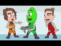 KWEBBELKOP, JELLY & SLOGOMAN ANIMATED! (Hide and Seek)