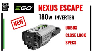 NEW EGO 180w Nexus Escape Inverter PAD1800