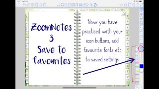 ZoomNotes - 3 Saving to Favourites