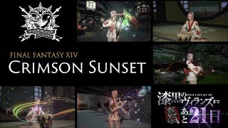 Final Fantasy XIV - Crimson Sunset - Kugane Night Theme (Bard Performance)