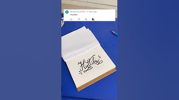 Your Name in Calligraphy! #calligraphy #letteringart #handlettering #calligraphynames