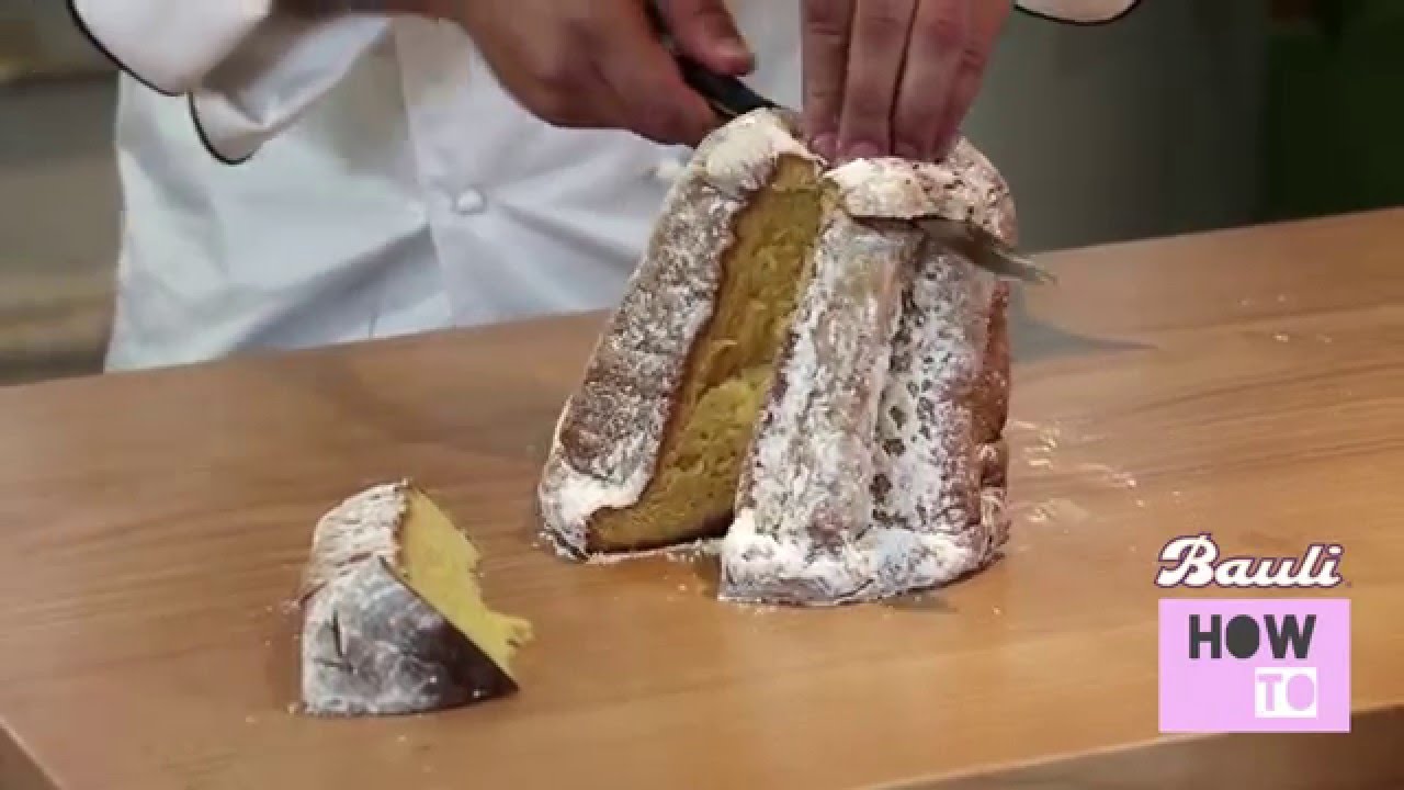 Easy Dessert How To - How to Cut Pandoro Bauli 