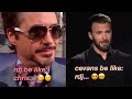 Robert downey jr and chris evans being the best marvel duo for 8 minutes straight