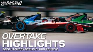 Overtake Highlights | 2026 Hankook Berlin E-Prix Round 8