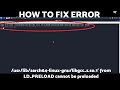 How To Fix Kali Error /usr/lib/aarch64-linux-gnu/libgcc_s.so.1