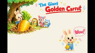 🐰 Benny and the Magical Golden Carrot 🥕 | Kids Story | Moral Story for Kids | Animated Story