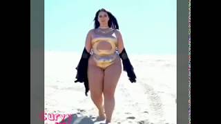 Curvy Style Plus-Size Body Model Sammy02K