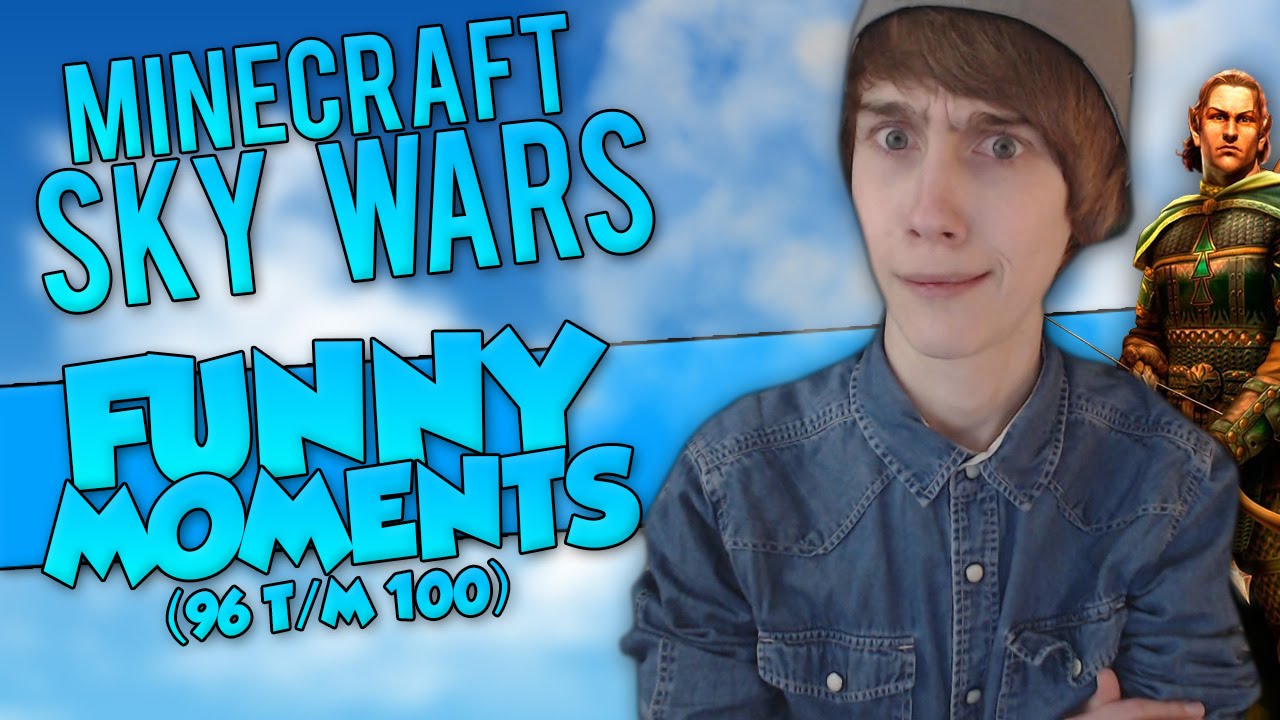 ''JOB DE BOW PRO!'' - Minecraft Sky Wars Funny Moments! [Aflevering 96 ...