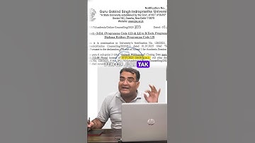 IP UNIVERSITY B.Ed & B.Tech Later Entry LATEST Counselling UPDATE! #ggsipu #ipuniversity #btech #bed