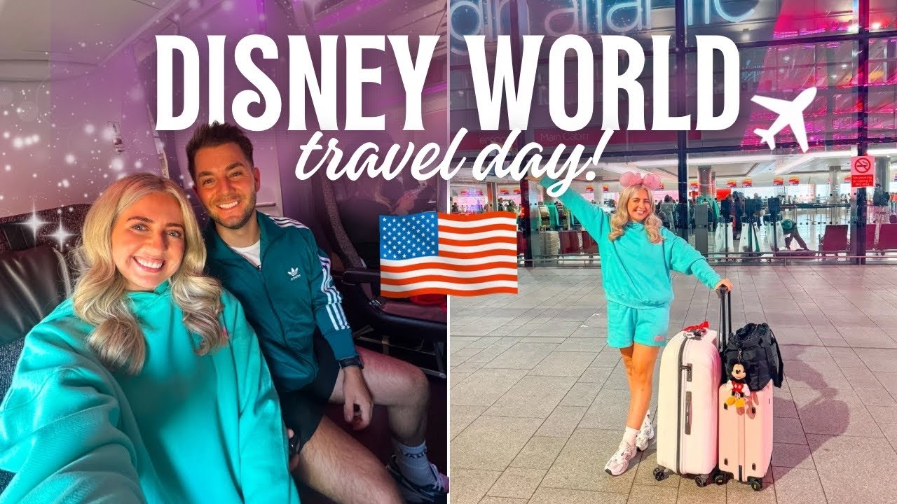 WALT DISNEY WORLD TRAVEL DAY VLOG!✈️ Virgin Atlantic Flight | Pop Century Check In + Beaches & Cream