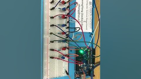 Blink 8 LED with Arduino UNO