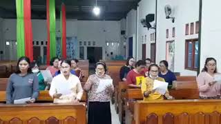 LAS NI ROHA DO GOGO TU HAMU || Koor Ina Kamis HKBP Tulang Bawang #koorinahkbp #inakamis #koorina