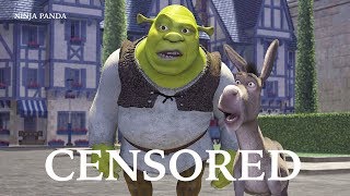 SHREK | Unnecessary Censorship | Try Not To Laugh