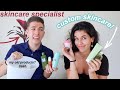 specialist creates my perfect custom skincare routine! ft. hyram