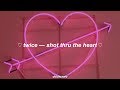 ✿ twice — shot thru the heart ❀ traducción al español ✿