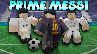 I Became PRIME MESSI in Touch Football! (Roblox Soccer)