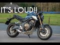 2019 Honda CB650R | Black Widow Exhaust Part 2 | The sound!