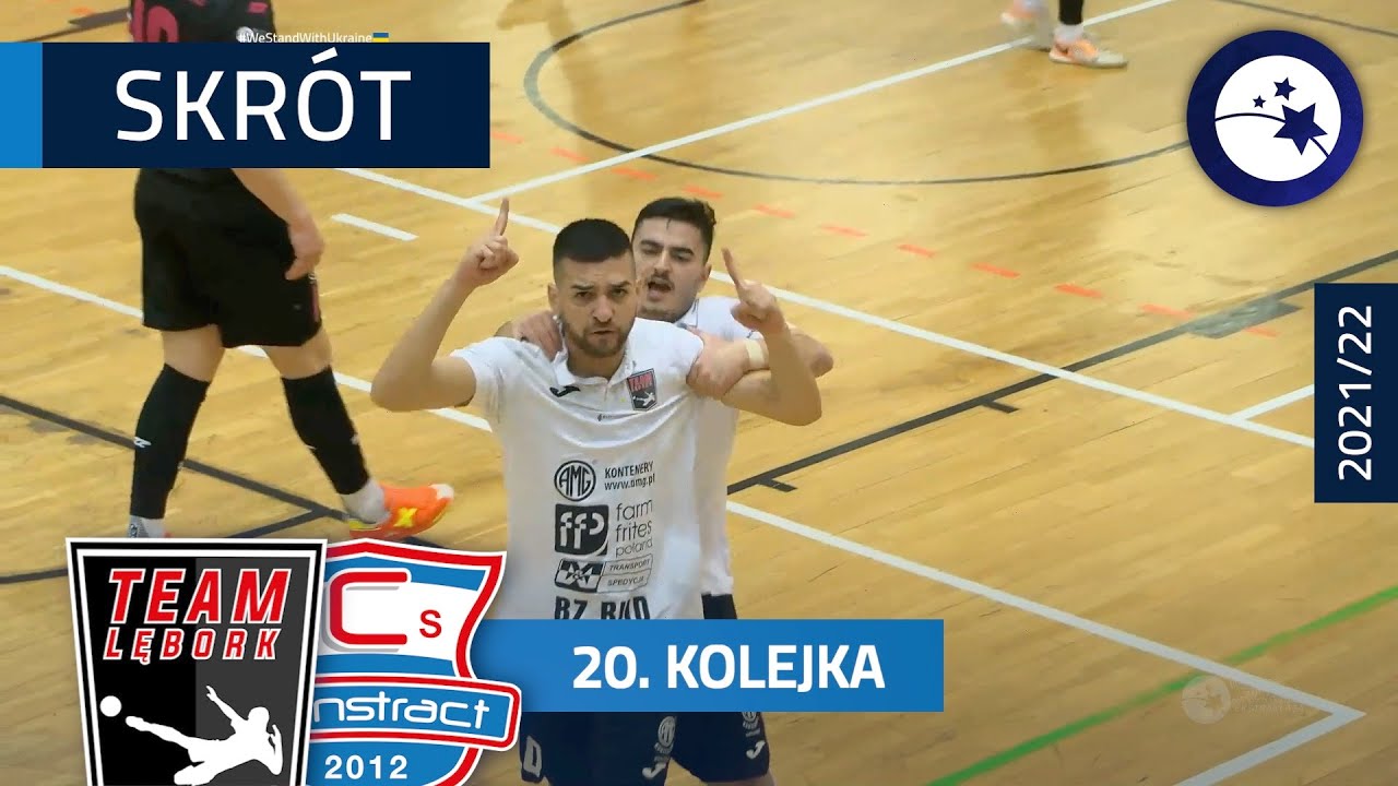 Team Lębork - Constract Lubawa 6:3 | SKRÓT | 20. kolejka (2021/22)