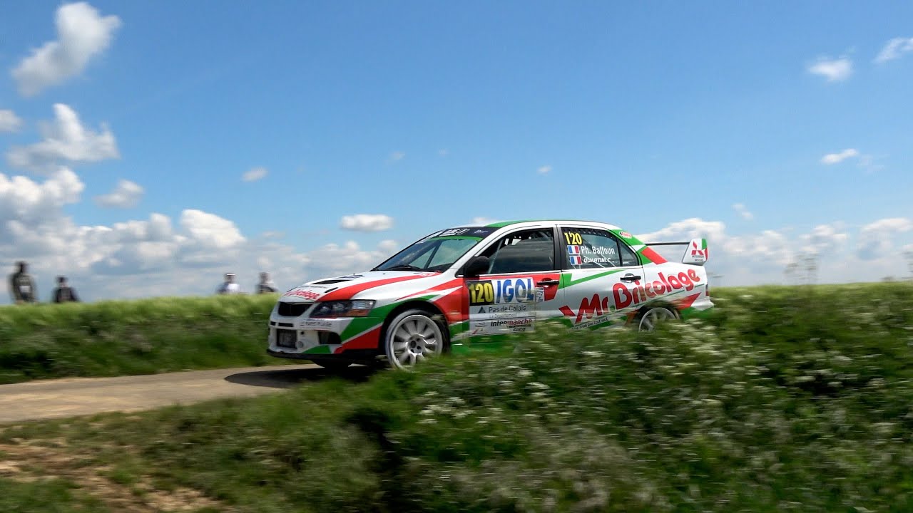 Rallye du Touquet 2021 - Mitsubishi Lancer Evo IX N°120 - Philippe BAFFOUN et Charlyne QUARTINI
