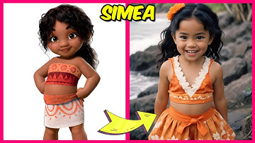 Moana 2 Movie Characters In Real Life 💦 + Guess The Emoji Quiz + Their Favorite Foods, & More!