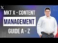 How To Add Content On MKT X | MKT X Guide