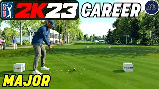 MAJOR CHAMPIONSHIP! PGA TOUR 2K23 Career Mode Part 117 - Golf Club Championship Round 3!