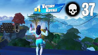 37 Elimination Solo vs Squads Gameplay Win (Fortnite Chapter 4 Season 3)