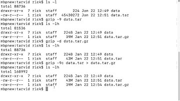 The Basics of Using Command Line Compression Utilities (gzip, bzip2, xz and 7zip)
