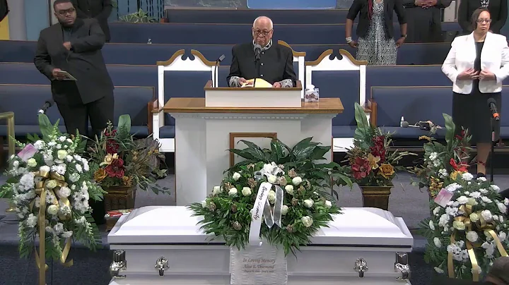 Celebration of Life Service for Alice E. Thurmond