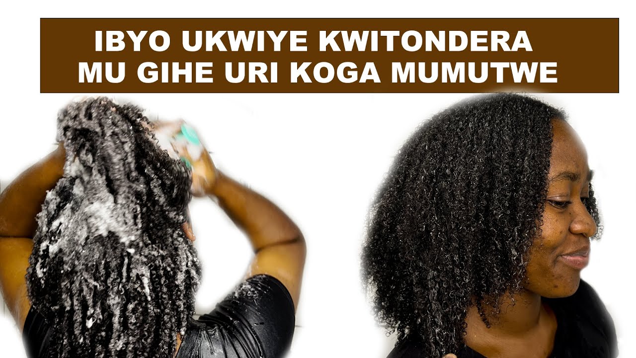 Mu minota 30 uko wakoga neza mumutwe kandi umusatsi ntucike nahato