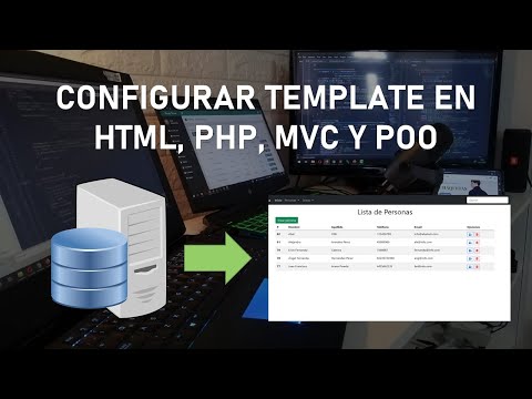 Configurar Template HTML en PHP, MVC y POO - Clase 19