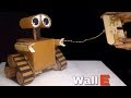 How to make a walle robot at home from cardboard diy