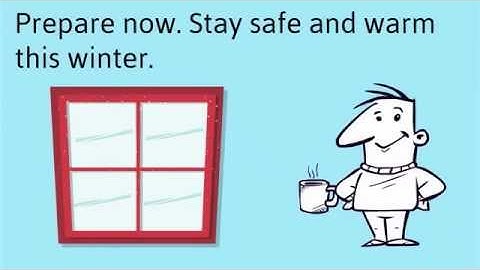 How to be prepared for winter storms and power outages