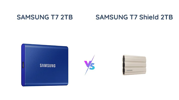 Samsung T7 vs T7 Shield 2TB Portable SSD Comparison