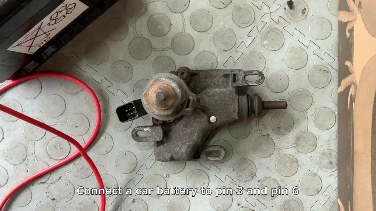Manually extending and retracting the smart clutch actuator - YouTube