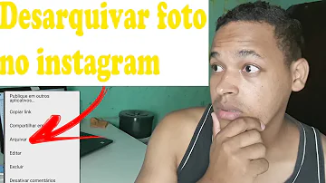 Onde ficam as fotos arquivadas?