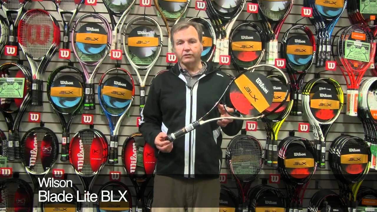 Midwest Ports Product Overview Wilson Blade Lite BLX YouTube