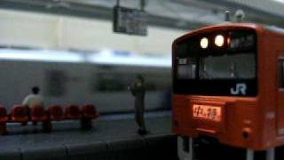 Nゲージ 鉄道模型 中央線201系