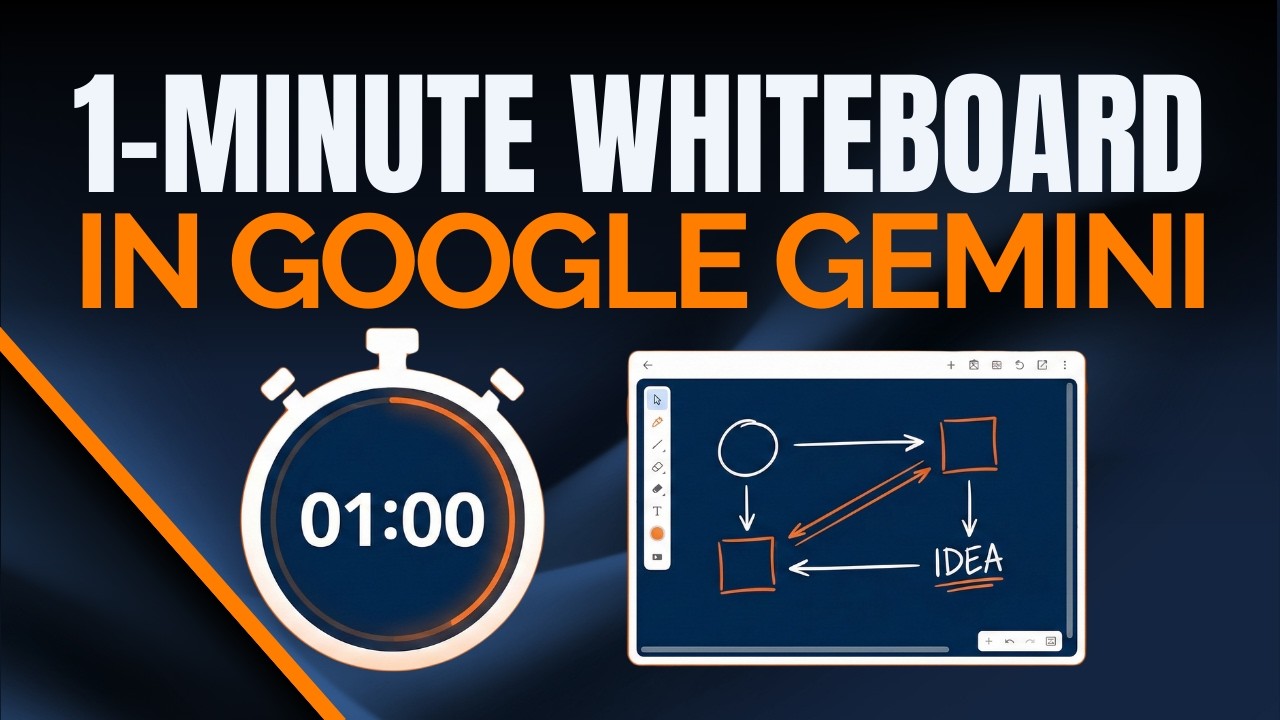 How to Create a Whiteboard in Google Gemini (Quick Guide) - YouTube