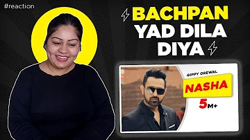 Adiye Da Nasha || Gippy Grewal || Reaction ||