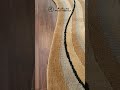 Ramsha Curved shaped Carpets For Home Decor.