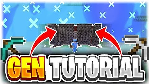 Fallentech Skyblock Episode 5 : Gen Tutorial