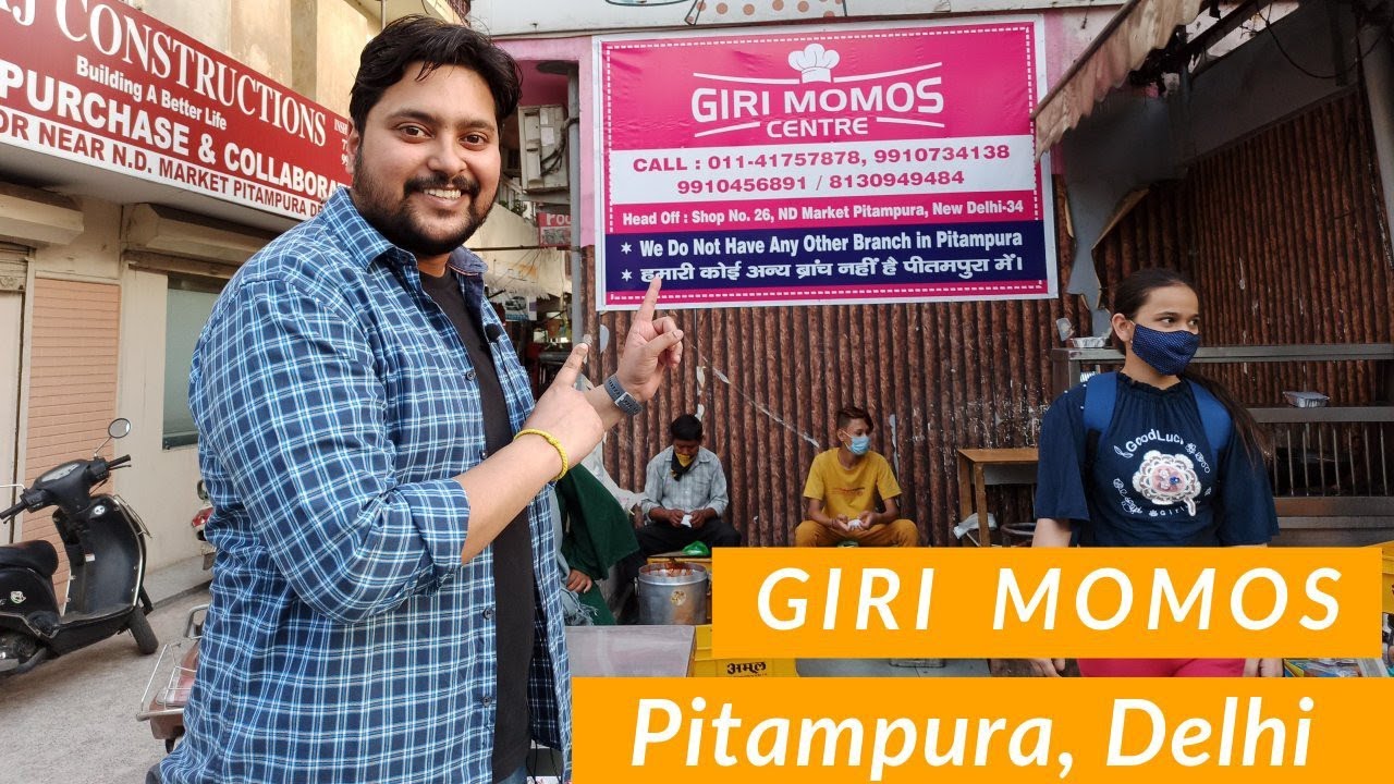 GIRI MOMOS, PitamPura Wale, A One Stop Destination for MOMOS. YouTube