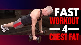 5 Minute Workout To Get Rid Of CHEST FAT (BUILD MORE MUSCLE!)