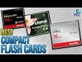 7 Best Compact Flash Cards 2018